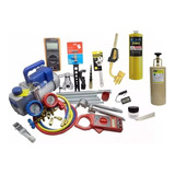 Kit Ferramentas Refrigeração bomba De Vácuo 6 Duplo manifold