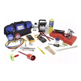 Kit Ferramentas Refrigeração Completo Bomba Vacuo Manifold