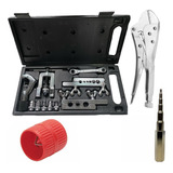 Kit Ferramentas Refrigeração Flangeador Alargador Cortador