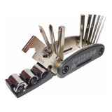 Kit Ferramentas Reparos Bike Pneu Canivete