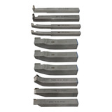 Kit Ferramentas Soldadas De Corte Para Torno 20x20mm 6 Pçs