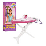 Kit Ferrinho De Passar Roupa tabuinha Infantil 4 Cabides