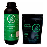 Kit Fertilizante Genetics One 1l Bokashi 1kg Cultivo