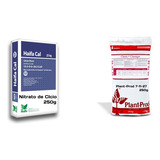 Kit Fertilizante Plant prod 7 11 27 E Nitrato De Cálcio 250g