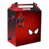 Kit Festa 10 Caixinha Surpresa Homem Aranha Lembrancinha