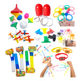 Kit Festa 100 Brinquedos Lembrancinha Sacolinha Infantil Top