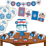 Kit Festa Aniversário Comemoração Bahia Esporte Clube 62 Pçs