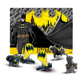 Kit Festa Batman Decoração Anive Painel Gigante   8 Display