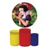 Kit Festa Capa Painel+capas Cilindros Sublimados Personagens
