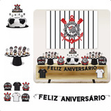 Kit Festa Corinthians Futebol Decoração Aniversário De Time