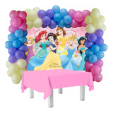 Kit Festa Decoração Aniversário Painel E Arco De Balões