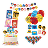 Kit Festa Decoração De Aniversário Luccas Neto Teleri Festas