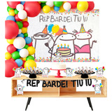 Kit Festa Decoração Flork Meme Festa Fácil Pronta 39 Uni