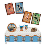 Kit Festa Decoração One Piece Luffy Completo C 62 Itens