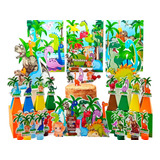 Kit Festa Dinossauros Completa Com Decoração E Lembrancinhas