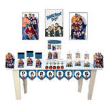 Kit Festa Em Casa Personalizado Backstreet Boys