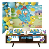 Kit Festa Fácil Galinha Pintadinha Decoração Aniversário