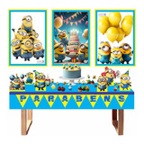 Kit Festa Fácil Montagem Decoração Prática minions