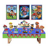 Kit Festa Facil Montagem Decoração Pratica Patrulha Canina