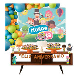 Kit Festa Fácil Mundo Bita Decoração De Aniversário
