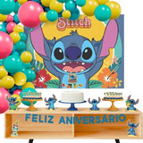 Kit Festa Fácil Stitch Decoração De Aniversário