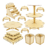 Kit Festa Mdf Provençal Arabesco Linha Temática