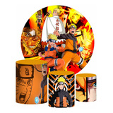 Kit Festa Naruto Boruto Capas Cilindro E Painel 1 50 Tecido