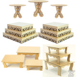 Kit Festa Provençal Arabesco Mdf Cru