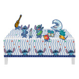Kit Festa Stitch 1 Toalha Decor E 8 Decorações De Mesa
