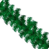 Kit Festão 2m Enfeite Decoração Natal Árvore Verde Flexivel