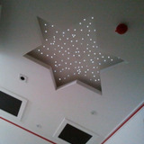 Kit Fibra Óptica Noite Estrelado Decoração Bebê 200 Branco