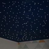 Kit Fibra Ótica 400 Branco Noite Estrelado Decoração Quarto