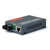 Kit Fibra Ótica Conversor Mídia Giga 20km par 10 100 1000