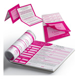 Kit Ficha De Anamnese Cuidados Para Cílios E Lifting