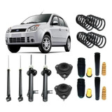 Kit Fiesta 4 Amortecedores 4 Molas kit Suspensão 2003 A 2007