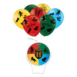 Kit Fiesta Harry Potter Balões Vela
