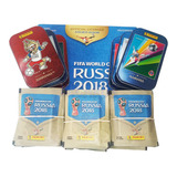 Kit Figurinhas Copa 2018 Álbum Latas Promocionais Panini