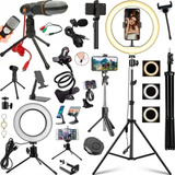 Kit Filmagem Ring Light
