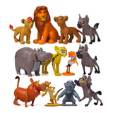 Kit Filme Rei Leão 12 Bonecos Simba Nala Timão Pumba Festa