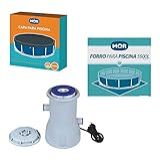 Kit Filtro 2200 L H Capa Forro Para Piscina 5500 Litros Mor 110v