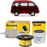 Kit Filtro Óleo Ar Combustível Towner Injeção 98 E 99 Van