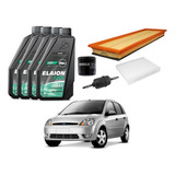 Kit Filtro Ar Combustivel Cabine Fiesta