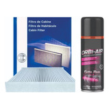 Kit Filtro Ar Condicionado Bosch Higienizador Argo Cronos