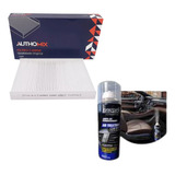 Kit Filtro Ar Condicionado Higienizador Para Carro Novo