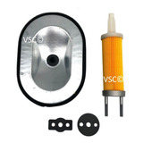 Kit Filtro Ar E Diesel Compatível Motor Toyama Tde110 10hp