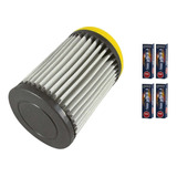 Kit Filtro Ar Esportivo Vela Ngk Iridium Hornet 600 05 07