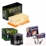 Kit Filtro Ar Filtro Óleo Vela Iridium Bmw F800 Gs