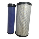 Kit Filtro Ar Interno externo Trator Yanmar Solis 75 80 90