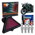 Kit Filtro Ar Kn K&n Vela Ngk Iridium Kawasaki Zx10r Zx10 R