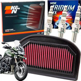 Kit Filtro Ar Kn Vela Ngk K n Triumph Tiger Explorer 1200